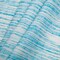 1 Yard Turquoise & White Textural Striated Cotton Blend Tweed Fabric